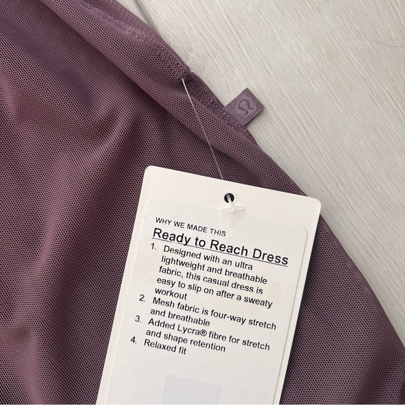 Sz 2 NWT Lululemon ready to reach dress ANTK - Picture 8 of 8